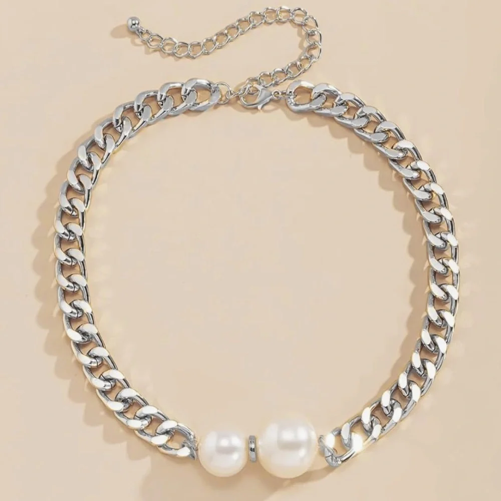 Celeste Pearl Luxe Choker Necklace